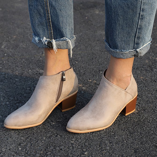 chunky heels plus size